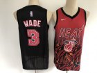 Miami Heat #3 Wade-019 Basketball Jerseys
