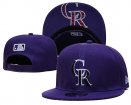 Colorado Rockies Adjustable Hat-004 Jerseys