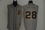 San Francisco Giants #28 Posey-011 Stitched Football Jerseys