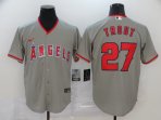 Los Angeles Angels #27 Trout-008 Stitched Jerseys