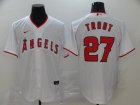 Los Angeles Angels #27 Trout-007 Stitched Jerseys