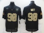 Pittsburgh Steelers #90 Watt-004 Jerseys
