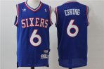 Philadelphia 76Ers #6 Erving-004 Basketball Jerseys