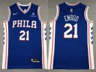 Philadelphia 76Ers #21 Embiid-016 Basketball Jerseys