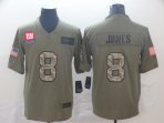 New York Giants #8 Jones-019 Jerseys