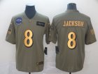 Baltimore Ravens #8 Jackson-008 Jerseys