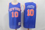 New York Knicks #10 Frazier-001 Basketball Jerseys
