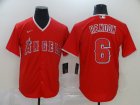 Los Angeles Angels #6 Rendon-005 Stitched Jerseys