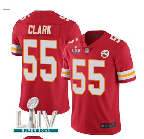 Kansas City Chiefs #55 Clark-001 Jerseys