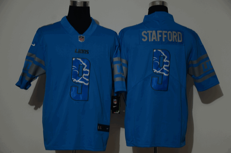Detroit Lions #9 Stafford-011 Jerseys