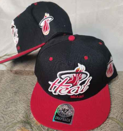 Miami Heat Adjustable Hat-042 Jerseys
