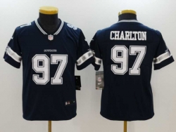 Youth Dallas Cowboys #97 Charlton-002 Jersey