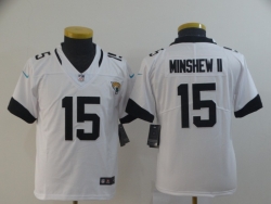 Youth Jacksonville Jaguars #15 Minshew II-003 Jersey