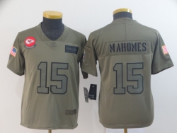 Youth Kansas City Chiefs #15 Mahomes-001 Jersey