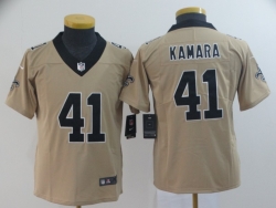 Youth New Orleans Saints #41 Kamara-002 Jersey