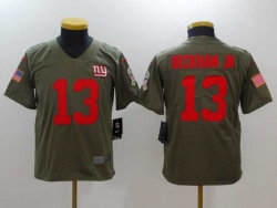 Youth New York Giants #13 Beckham JR-002 Jersey