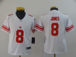 Youth New York Giants #8 Jones-001 Jersey