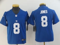 Youth New York Giants #8 Jones-002 Jersey