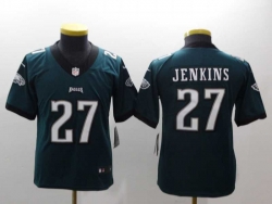 Youth Philadelphia Eagles #27 Jenkins-001 Jersey