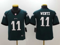 Youth Philadelphia Eagles #11 Wentz-003 Jersey