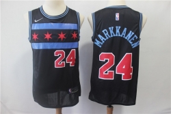 Chicago Bulls #24 Markkanen-003 Basketball Jerseys